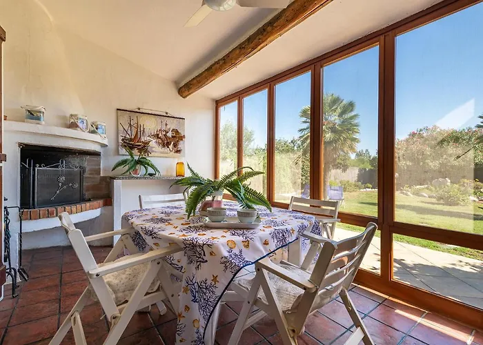 Casa Flamingo 150m Dal Mare Tatil Evi Villasimius